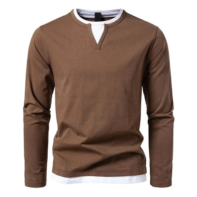 Niels/ Long Sleeve Henley