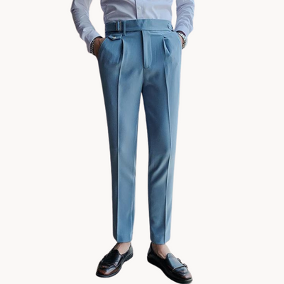 Marcello Sharp Pleated Trousers