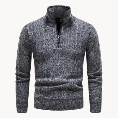 Freddie Quarter Zip Sweater