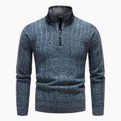 Freddie Quarter Zip Sweater