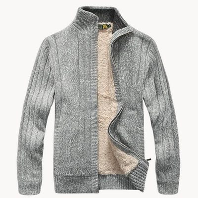 Harrison Cozy Knit Zip Cardigan