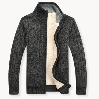 Harrison Cozy Knit Zip Cardigan