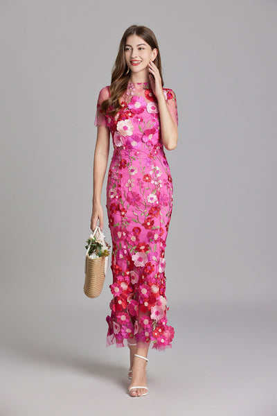 Jessica’s Floral Finesse Dress