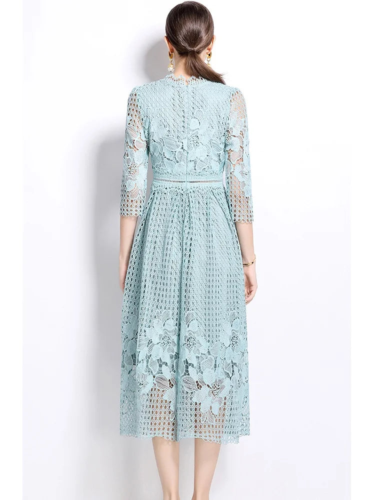 Jessica’s Luxe Lace Dress