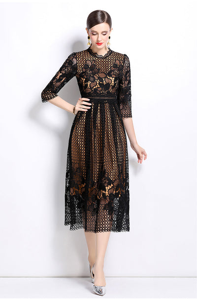 Jessica’s Luxe Lace Dress