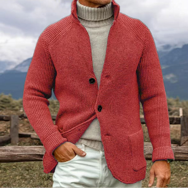 Danial- CARDIGAN IN COARSE KNIT LOOK