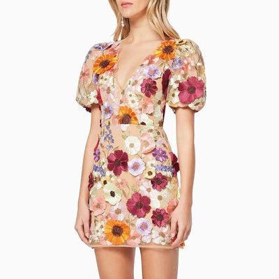 Jessica’s Radiant Bloom Dress