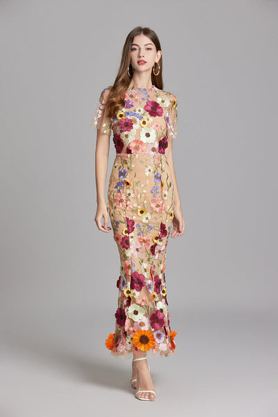 Jessica’s Floral Finesse Dress