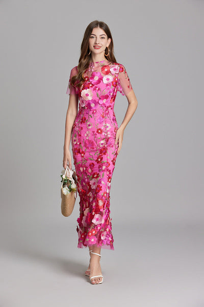 Jessica’s Floral Finesse Dress