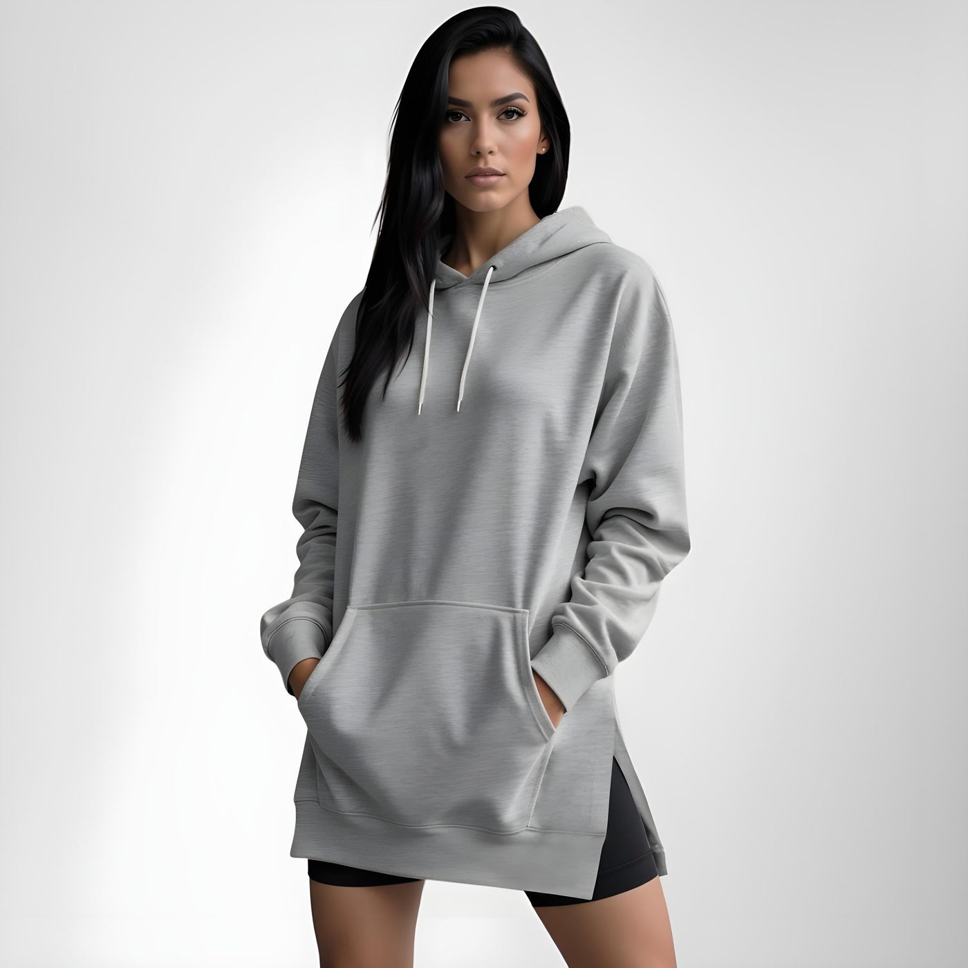 Lily Luxe Oversized Hoodie Dress