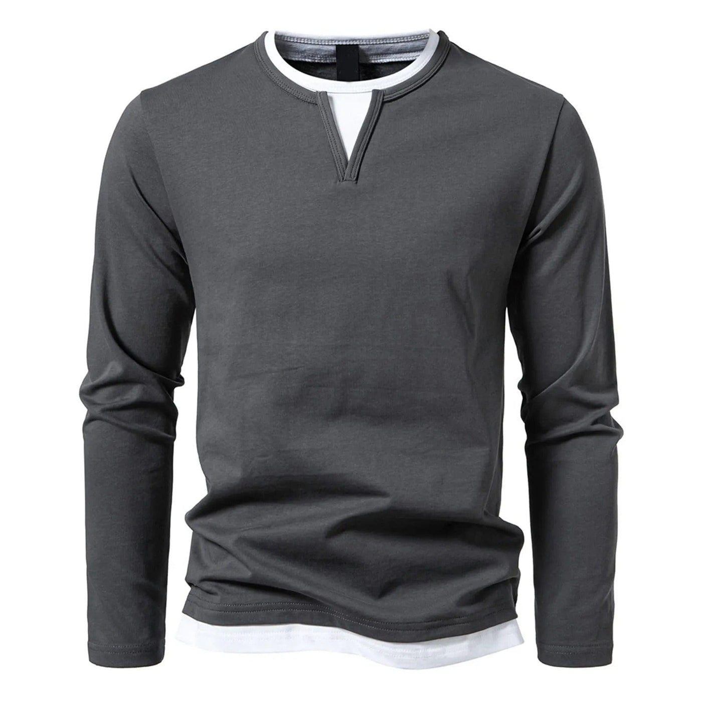 Niels/ Long Sleeve Henley