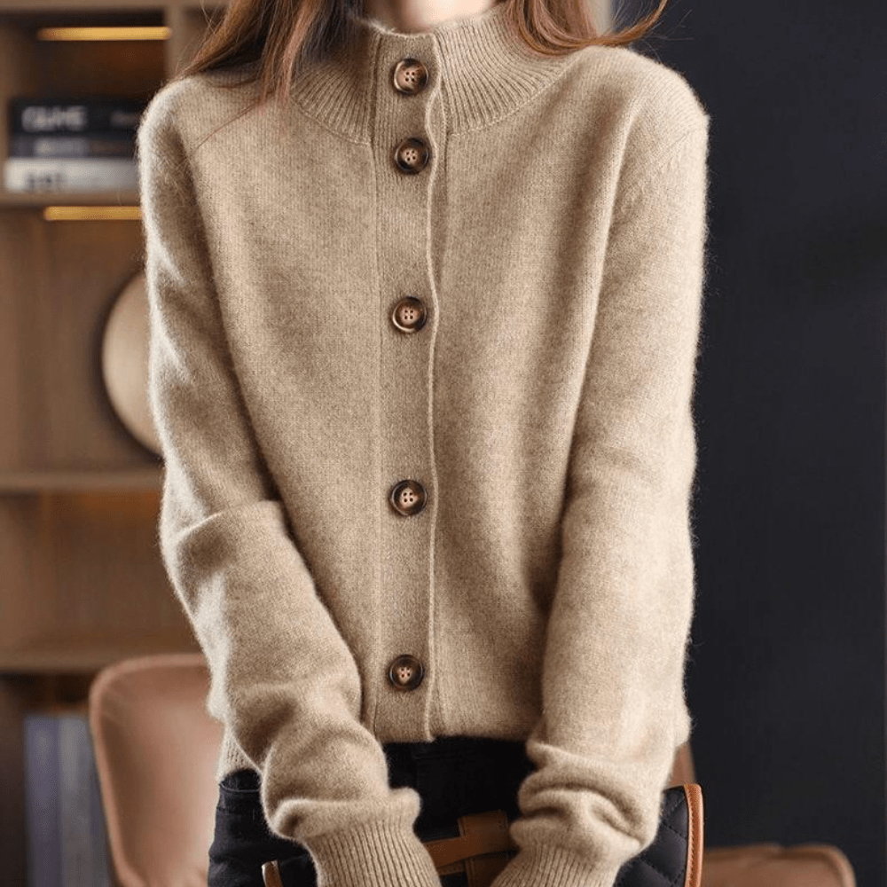 Anny™ | Cashmere Knitted Cardigan