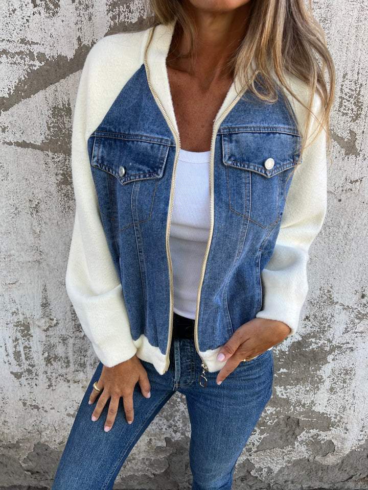 Lily™ - Stylish Denim Jacket