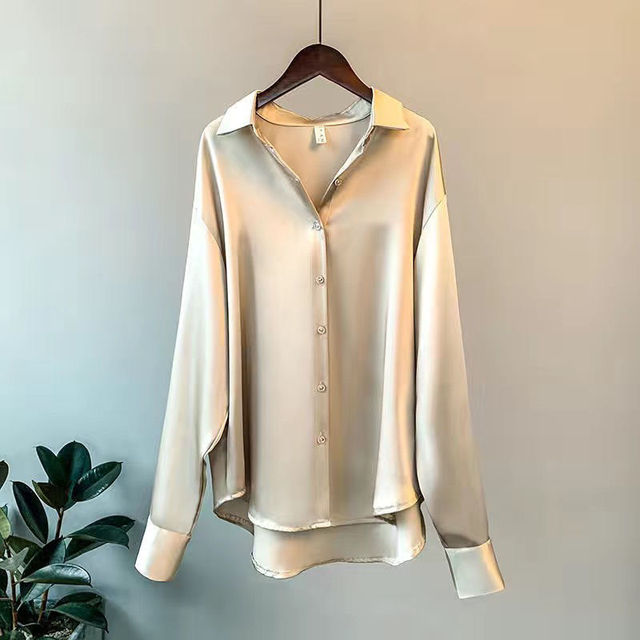 OLIVIA - SATIN SHIRT